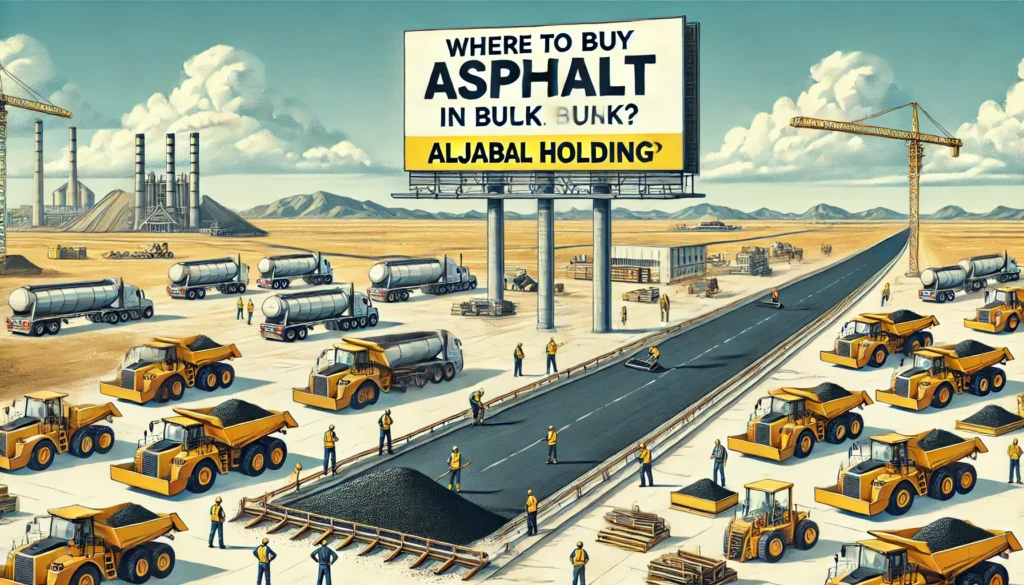 Where to Buy Asphalt in Bulk? Aljabal Holding: The Ultimate Guide