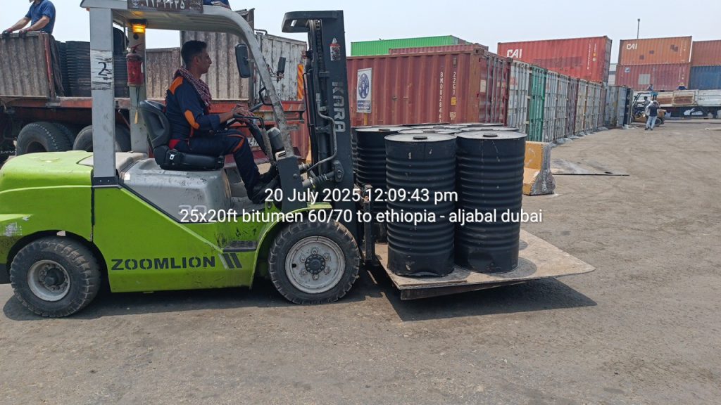 bitumen export to ethiopia