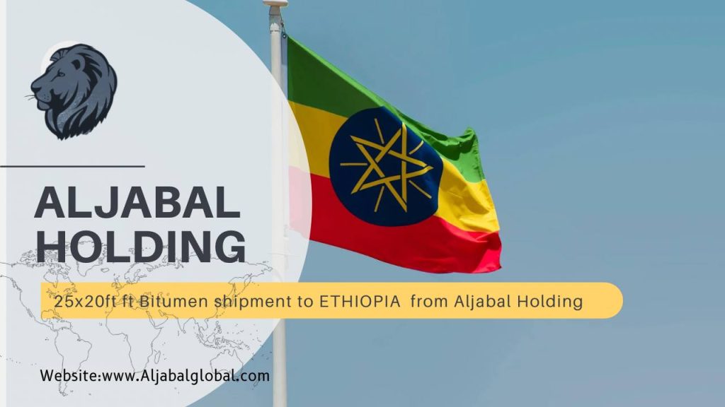Bitumen export to Ethiopia 2025