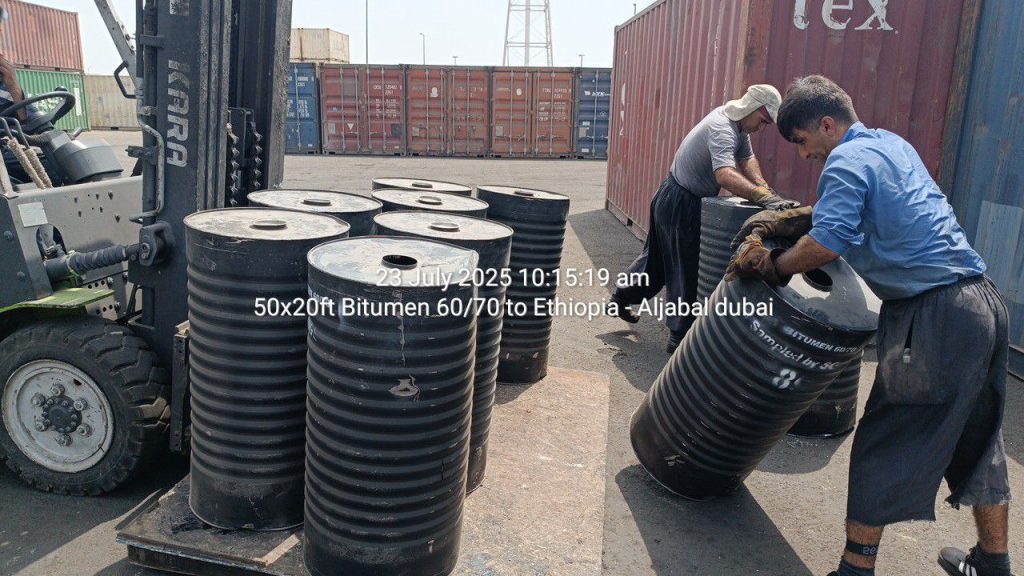 bitumen export standards