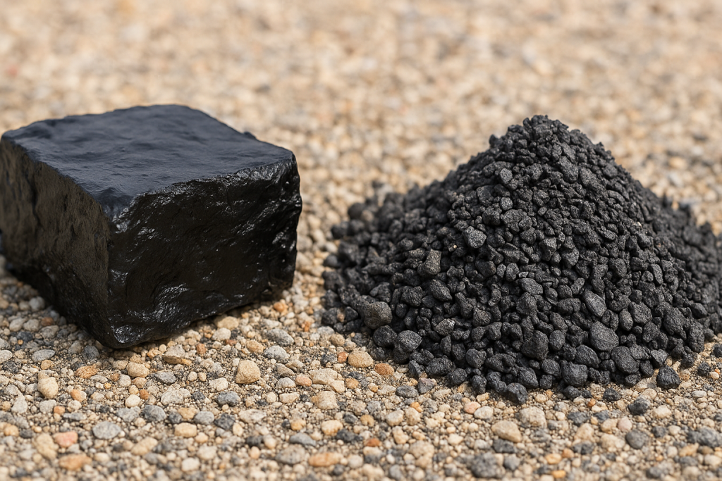bitumen vs. asphalt