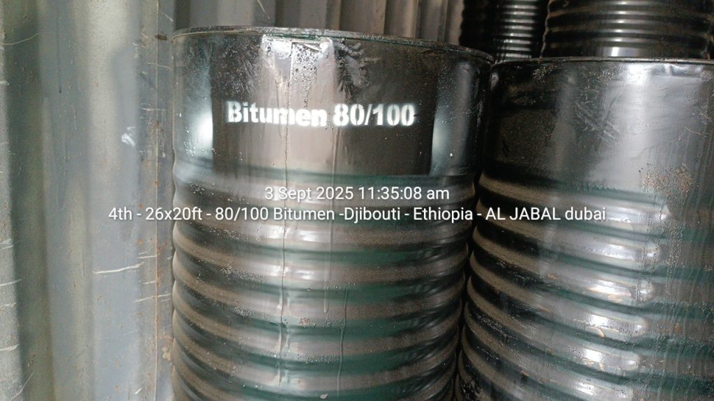 bitumen 80/100 to Ethiopia
