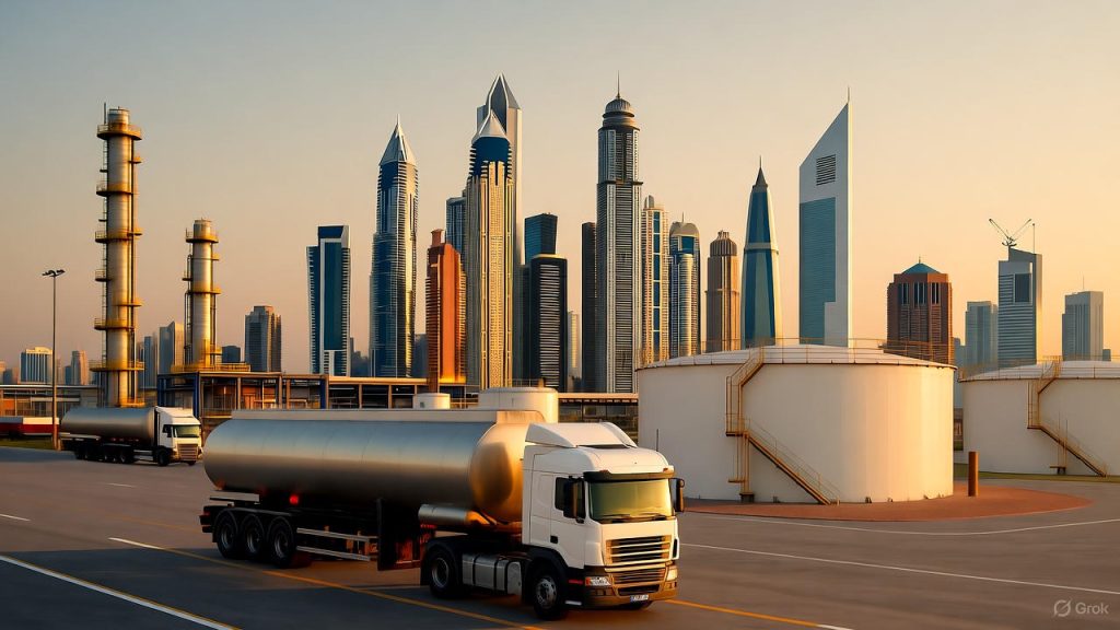 Oil suppliers in UAE