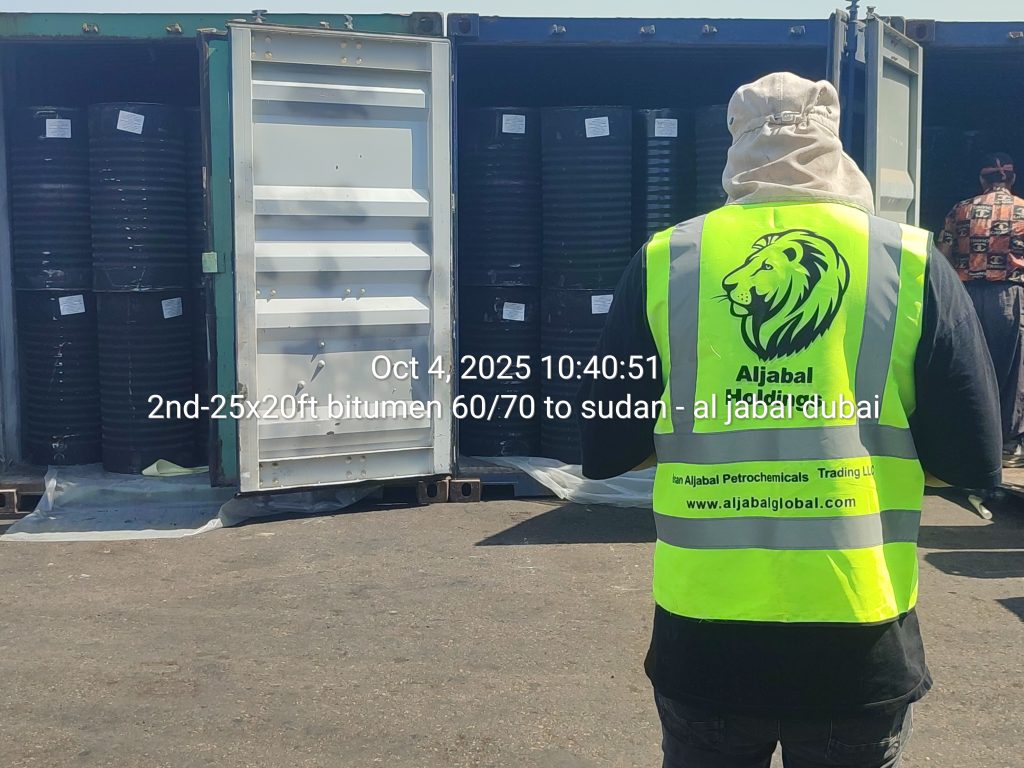 Bitumen 60/70 Exported to Sudan, second part