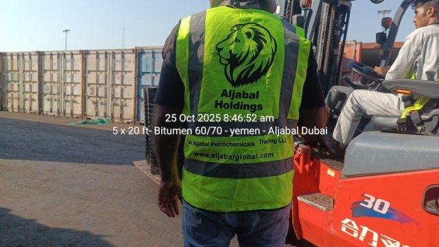 5 x 20 ft- Bitumen 60/70 – yemen – Aljabal Dubai