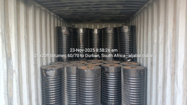 28x20ft bitumen 60/70 to Durban, South Africa – aljabal dubai