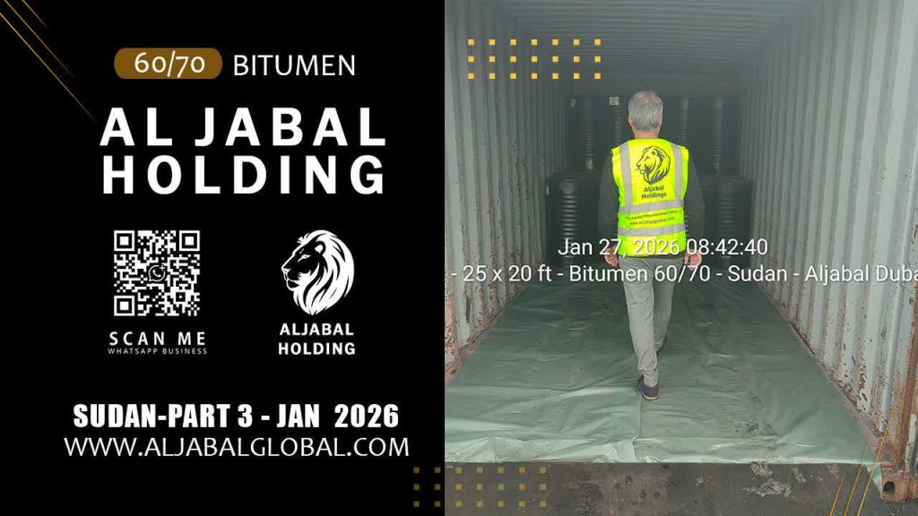 Bitumen to sudan january