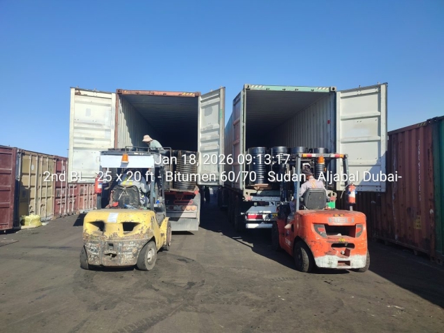 2nd BL – 25 x 20 ft – Bitumen 60/70 – Sudan – Aljabal Dubai-