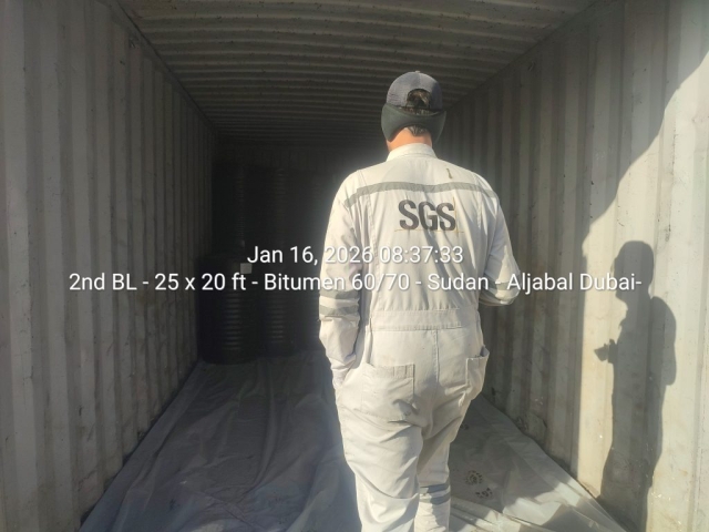 2nd BL – 25 x 20 ft – Bitumen 60/70 – Sudan – Aljabal Dubai-