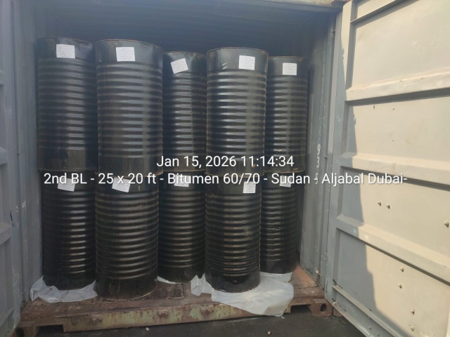 2nd BL – 25 x 20 ft – Bitumen 60/70 – Sudan – Aljabal Dubai-