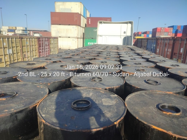 2nd BL – 25 x 20 ft – Bitumen 60/70 – Sudan – Aljabal Dubai-