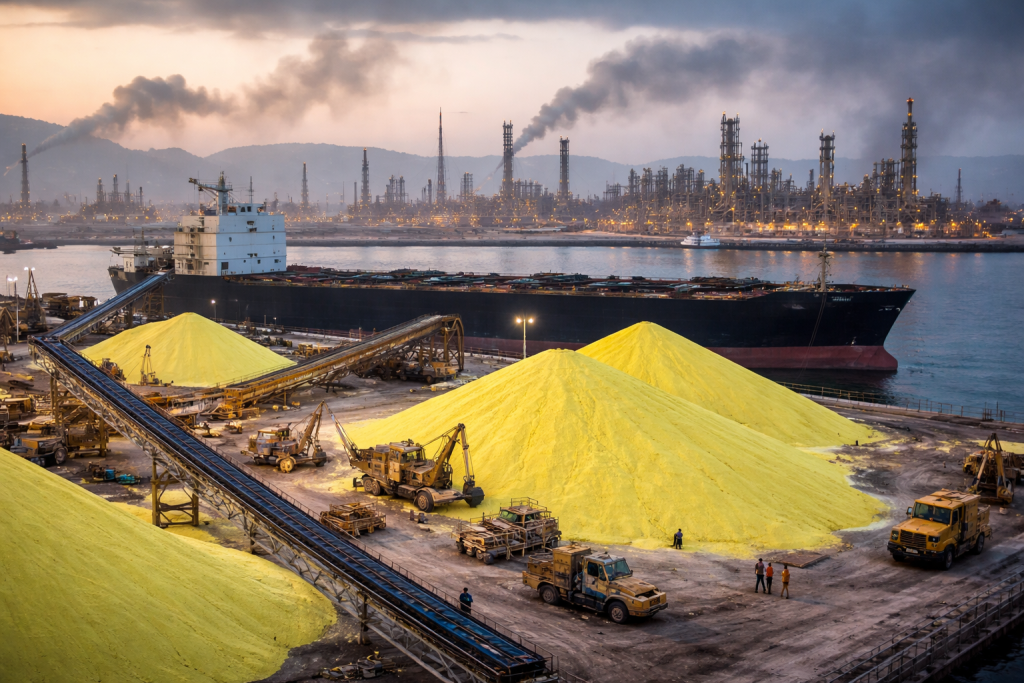 Supplier of Sulfur During March 2026 Middle East War: Aljabal Holding’s Strategic Role in Global Supply Chains